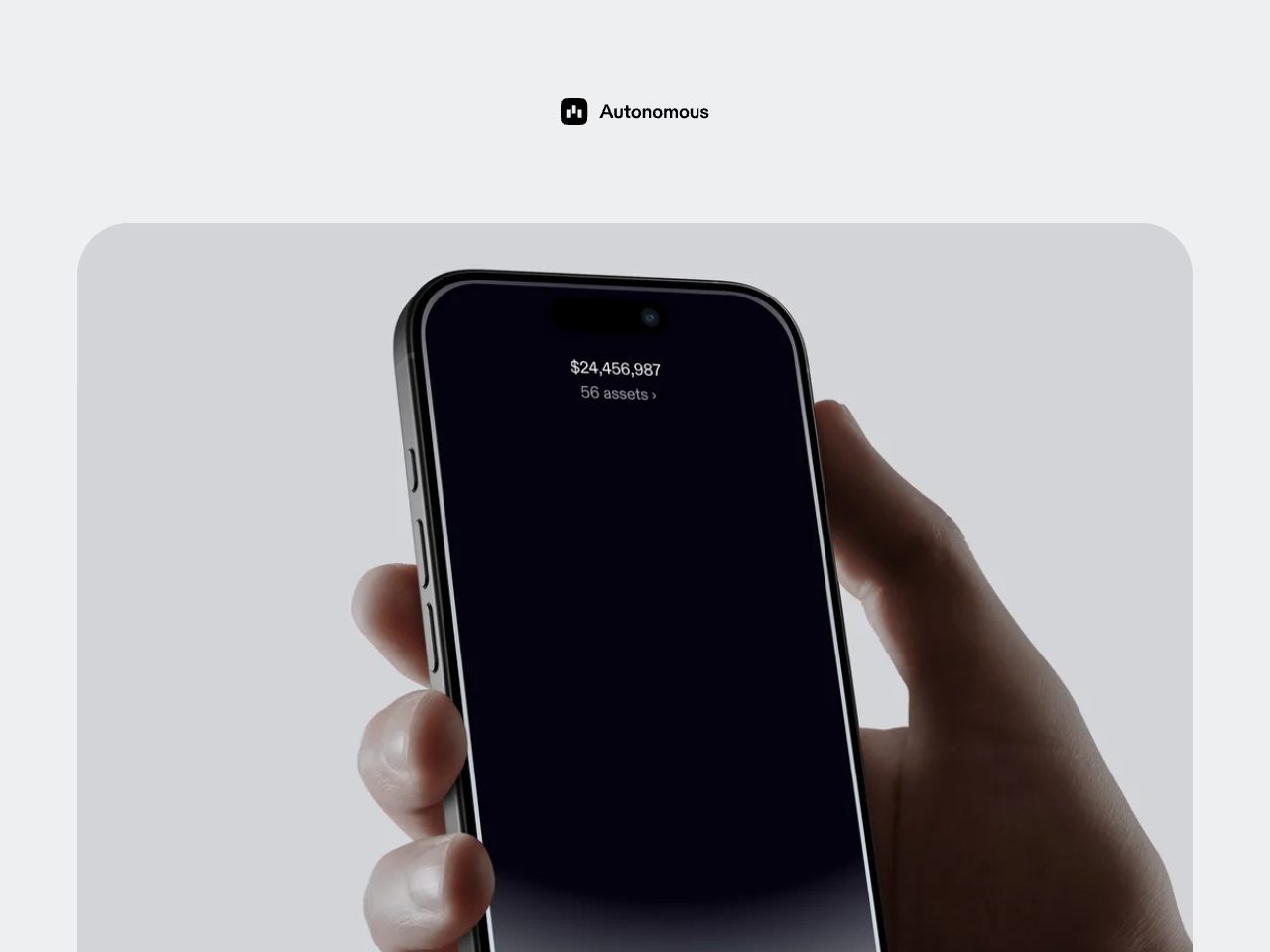 Homepage screenshot of Becomeautonomous
