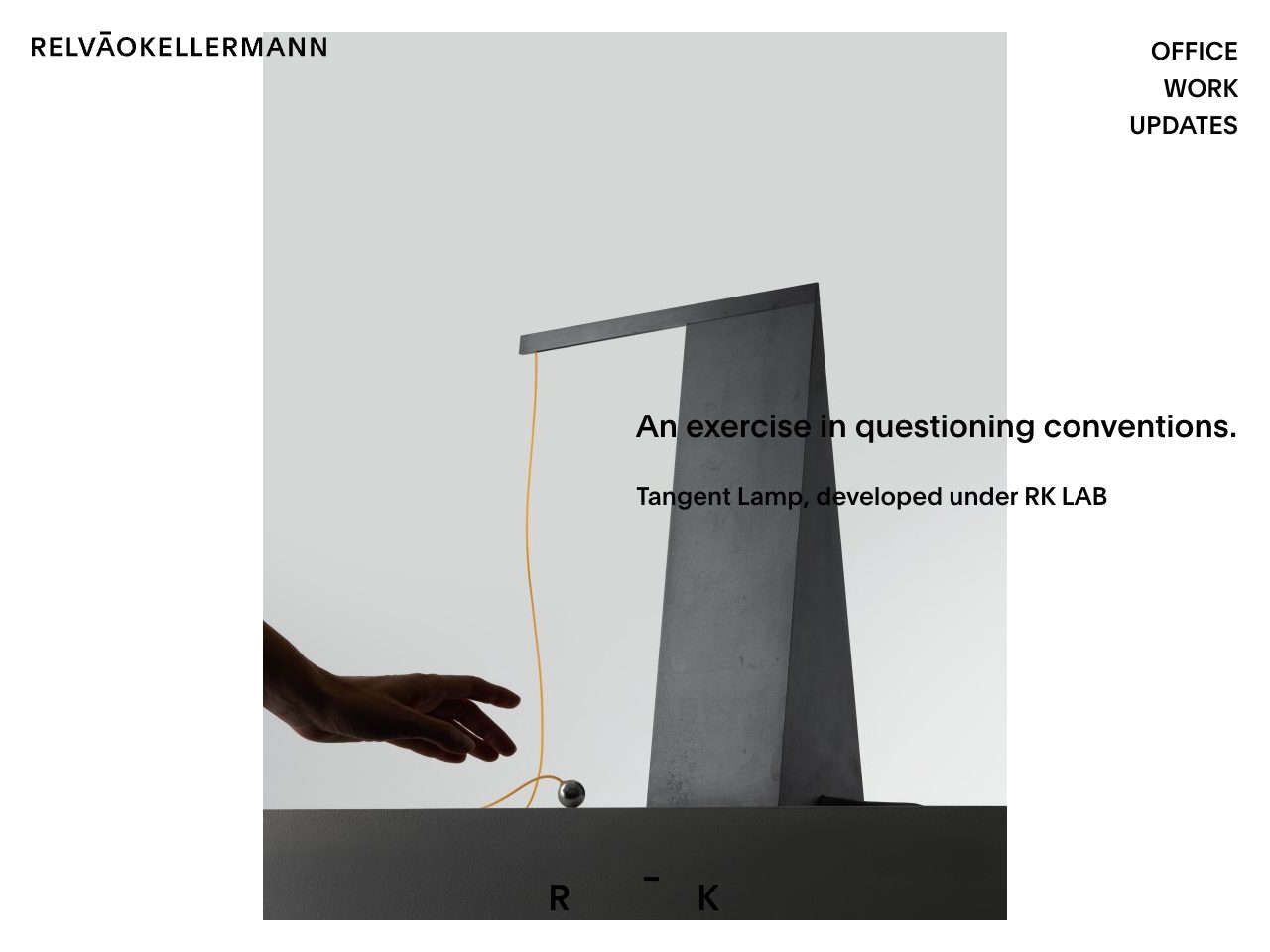 Homepage screenshot of Relvāokellermann