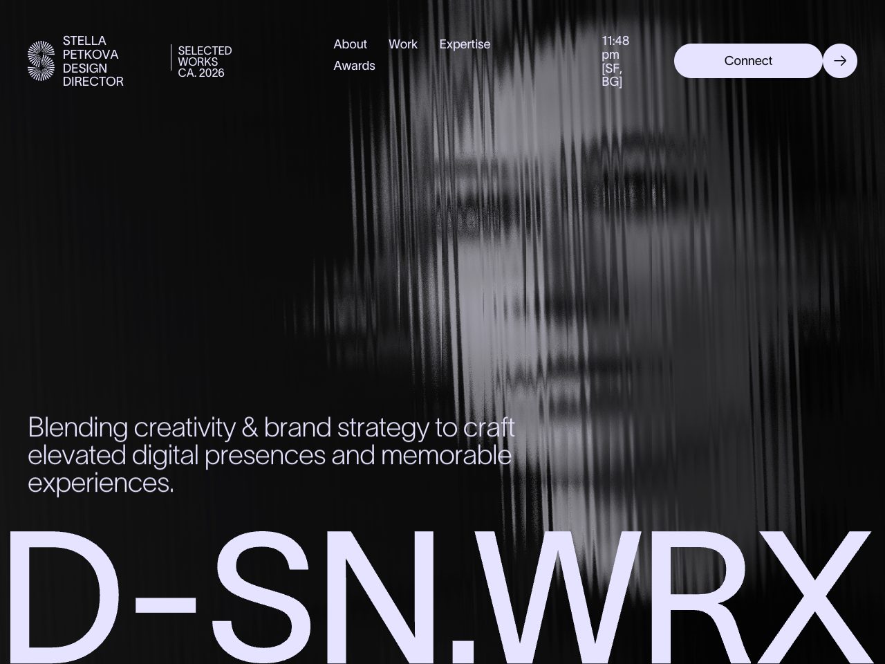 Homepage screenshot of Stella Petkova